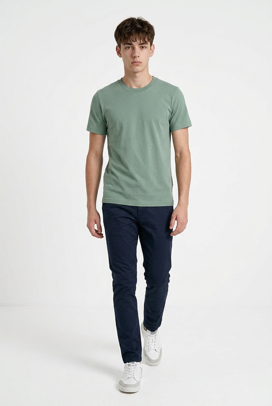 PRE ORDER ONLY - Bamboo Autic T-Shirt —  Sage Green