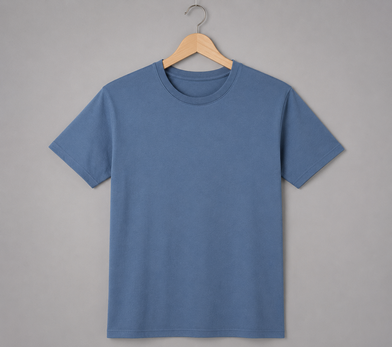 PRE ORDER ONLY - Bamboo Autic T-Shirt — Slate Blue