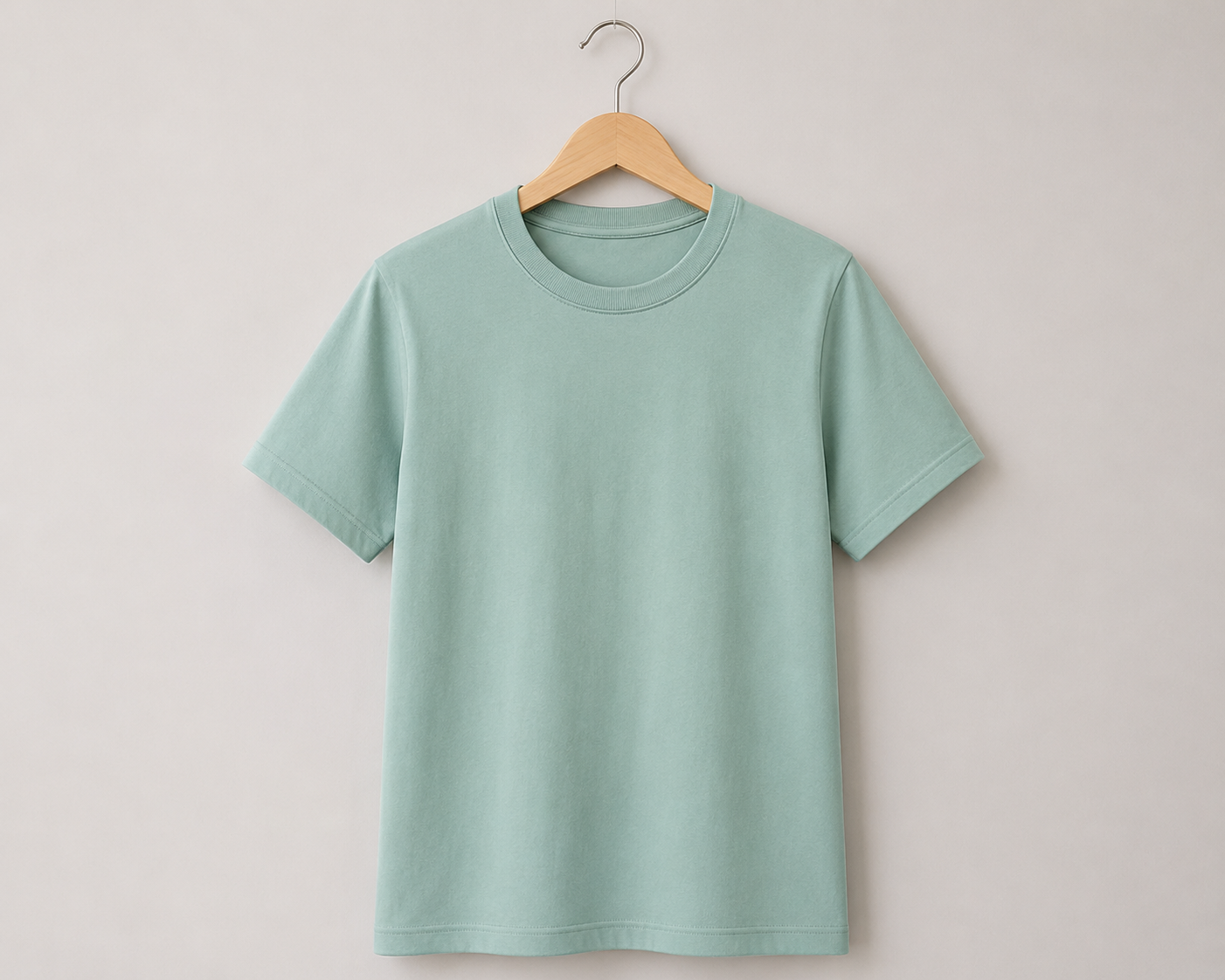 PRE ORDER ONLY - Bamboo Autic T-Shirt —  Sage Green