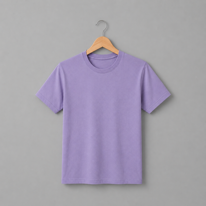PRE-ORDER | Bamboo Sensory-Friendly T-Shirt | Soft Lilac — Adult