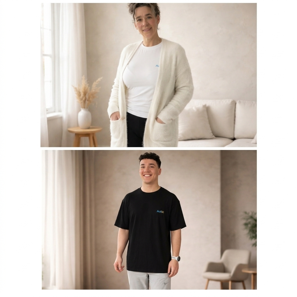 Adults Bamboo Autic T-Shirt